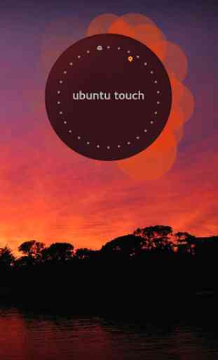 Classic Ubuntu Clock Widget 2