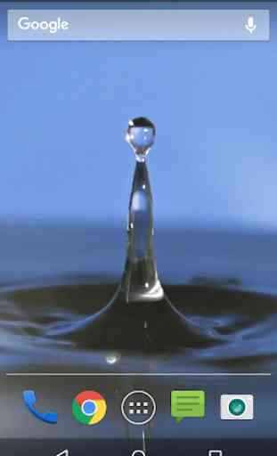 Finger Touch Water Droplet 1