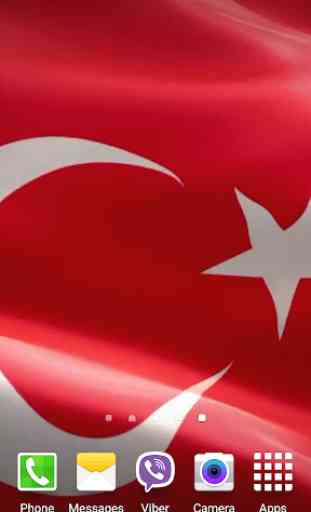Flag of Turkey Video Wallpaper 2
