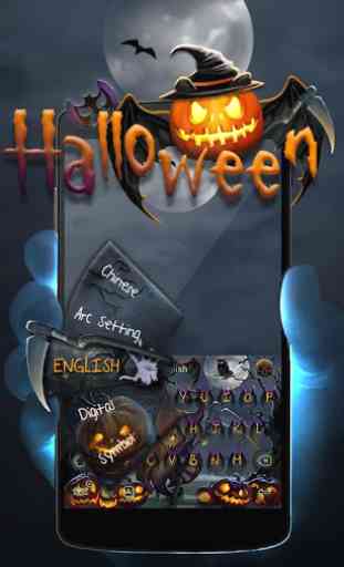 Halloween II GO Keyboard Theme 2