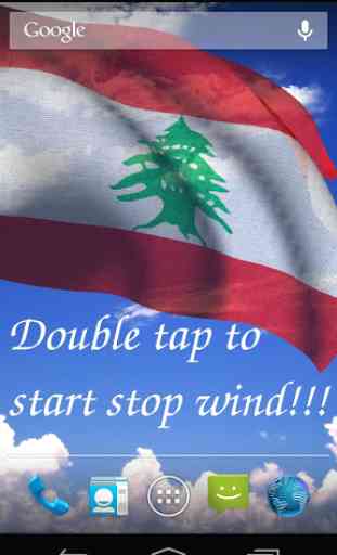 Lebanon Flag Live Wallpaper 1