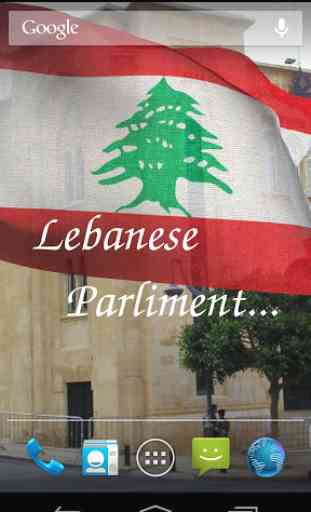 Lebanon Flag Live Wallpaper 2