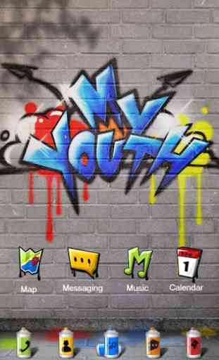 My Youth GO Launcher Theme 3