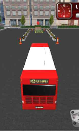 3D ônibus parking simulador 2