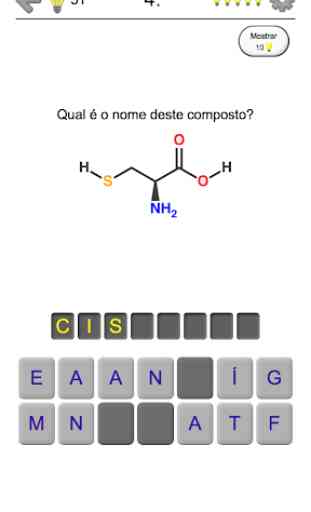 Aminoácidos - As estruturas químicas e abreviações 4