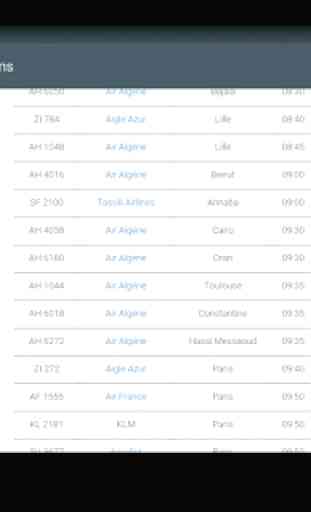 DZ Fly Algérie Horaire Vols 4