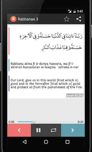40 Rabbanas (Quranic duas) 4