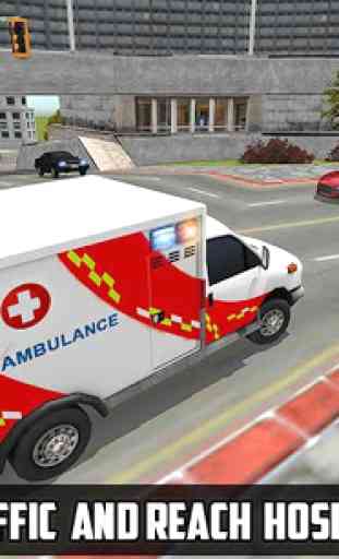 Ambulância Jogos Driving Sim3D 1