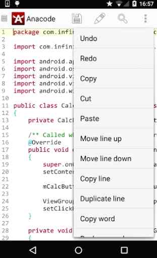 Anacode IDE Android/C/C++/JAVA 2
