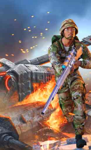 Army Sniper Shooter 2018: Commando Gun War 4