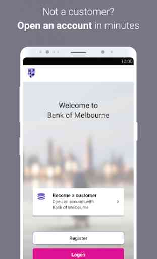Bank of Melbourne Mobile Banking 1
