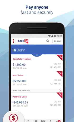 BankSA Mobile Banking 2
