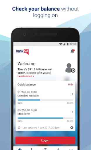 BankSA Mobile Banking 3