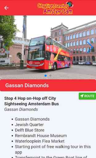 City Sightseeing Amsterdam App 3