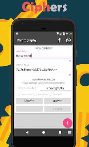 Cryptography - Collection of ciphers and hashes 4