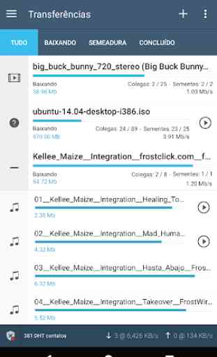 FrostWire Downloader: Torrent+Reprodutor de música 4