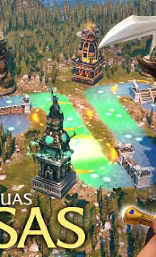 Olympus Rising: defesa heroica jogo de estratégia 4