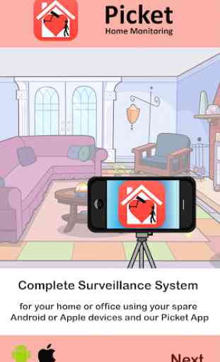 Picket Câmera IP de vigilância 1