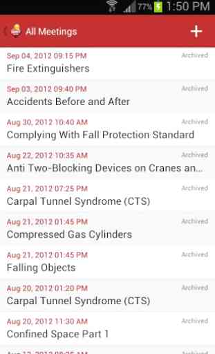 Safety Meeting App 2