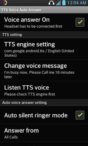 TTS voz resposta automática 1