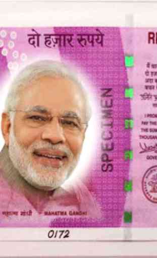 New Indian Money Photo Frame 1