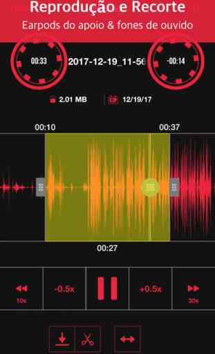 Recorder App: gravação 2