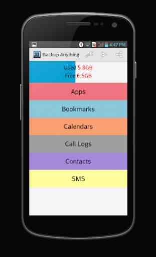Backup SMS, Contacts & Apps 1