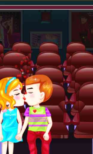 Beijando jogos cinema 3
