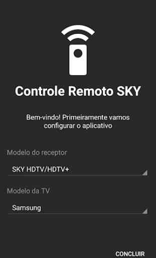 Controle Remoto SKY 4