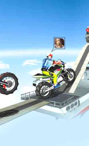 Dirt Bike Roof Top Racing Motocross ATV race games 2