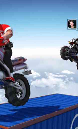 Dirt Bike Roof Top Racing Motocross ATV race games 3