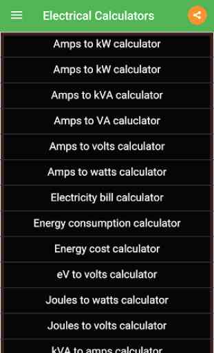 Electrical Calculator 2