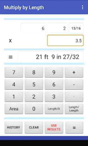 Feet and Inches Calculator 2
