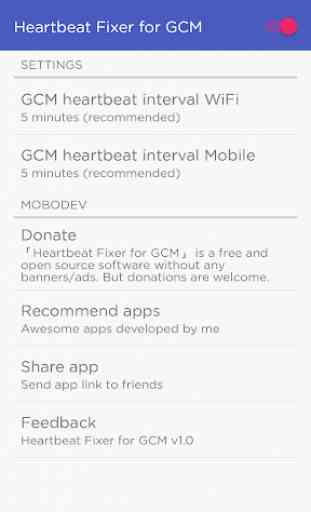 Heartbeat Fixer for GCM 1