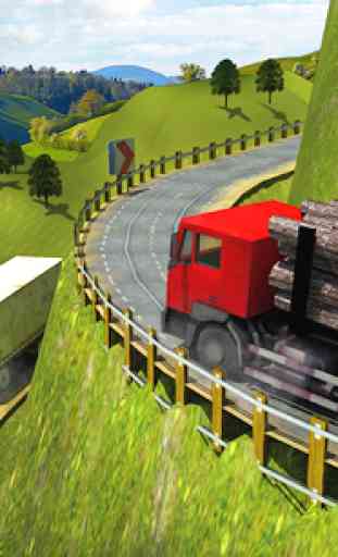 Offroad caminhão dirigindo simulador caminhão euro 1