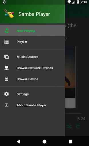 Samba Network Music Player 3