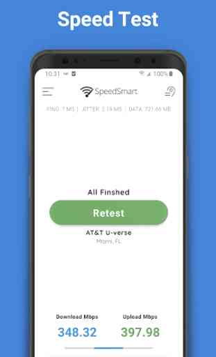 SpeedSmart Speed Test - Internet SpeedTest 1