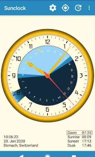 Sunclock - Astronomical Clock 1