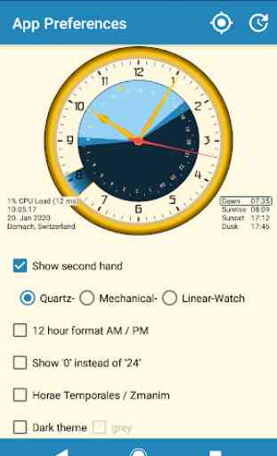 Sunclock - Astronomical Clock 3