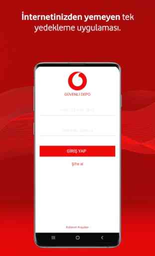 Vodafone Güvenli Depo 3
