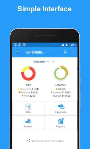 Bills Reminder, Budget & Expense Manager App 1