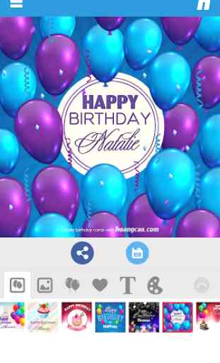 Happy Birthday Card Maker 1