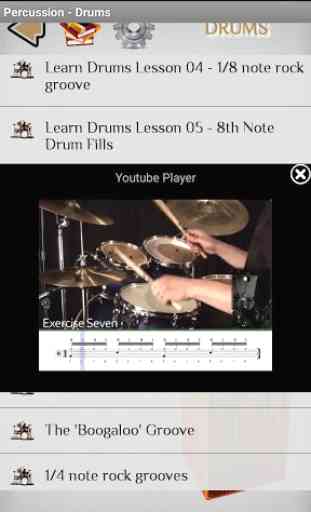 Learn Percussion - Drums 4