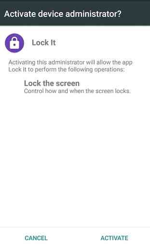 Lock It: Screen Off 1