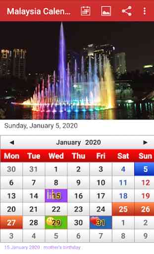 Malaysia Calendar 2020 1