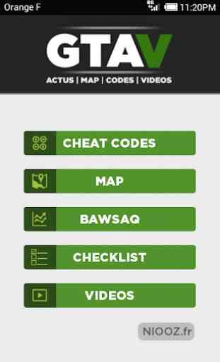 Mapa e código para GTA V 1