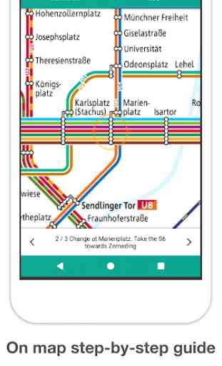 Munich Metro - MVG map and route planner 4