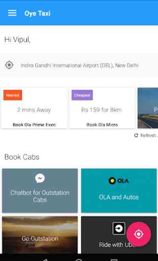 Oye Taxi - Book cheapest cabs in India 1