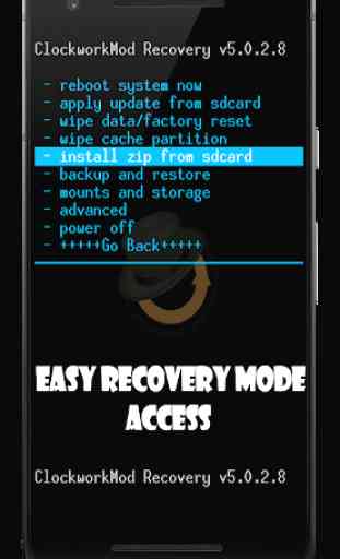 Reinicie para recovery/Bootloader (One Tap) 1