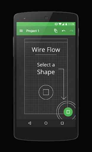 Wire Flow Wireframe Design 2